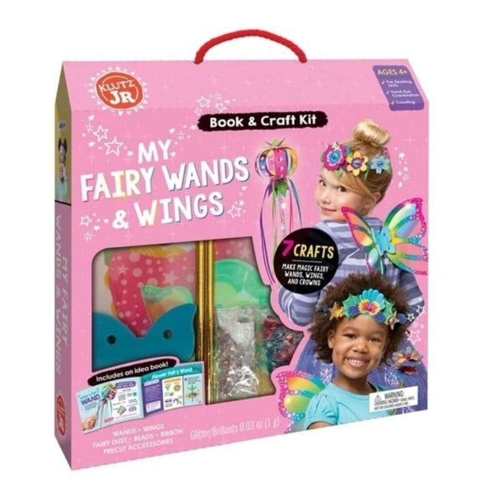 My Fairy Wands and Wings (Klutz) book and craft kit